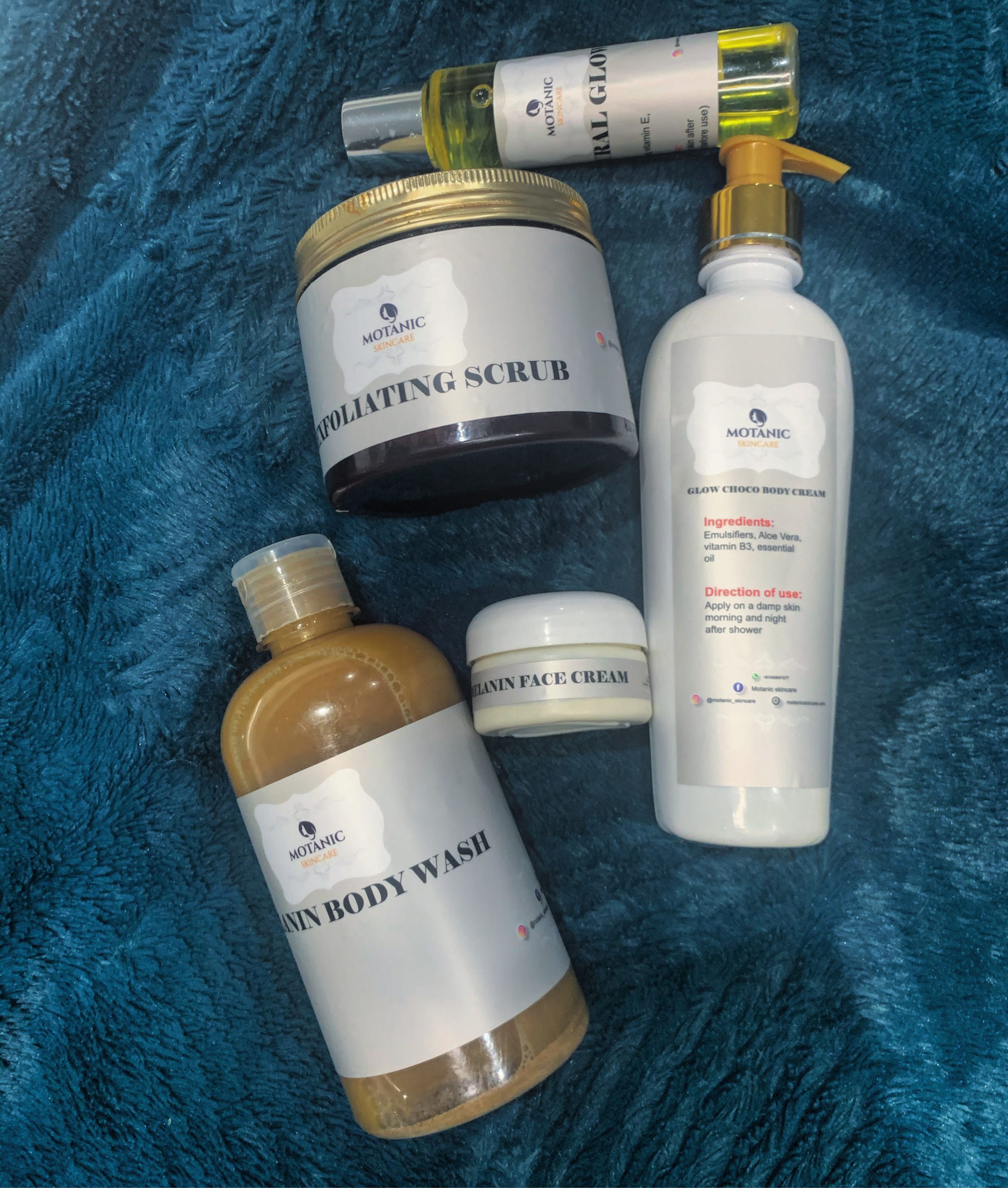 Melanin Set Motanic Skincare