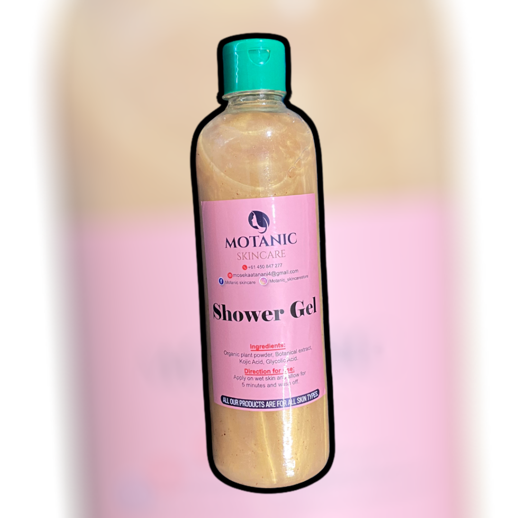 Snow whitening shower Gel Motanic Skincare
