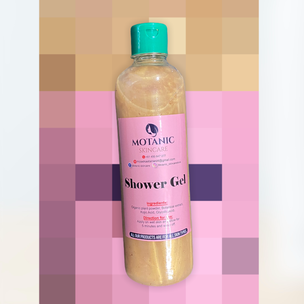 Snow whitening shower Gel Motanic Skincare