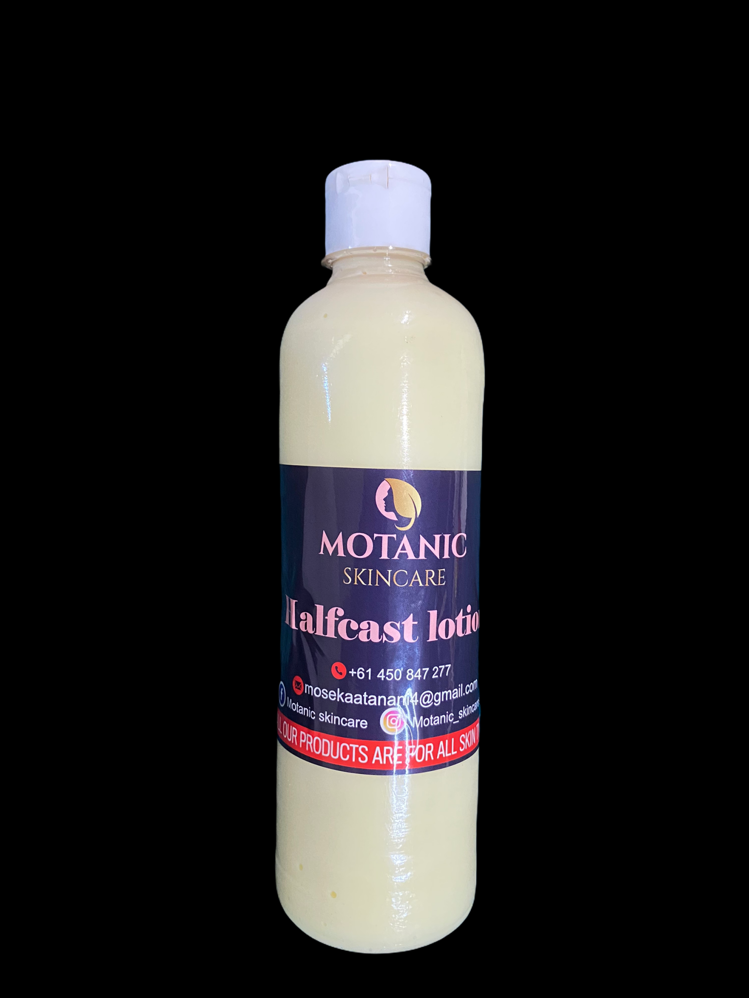 HalfCast Lotion Motanic Skincare