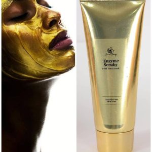 Two-in-one Skincare solution. Enzyme Scrub and peel Face Mask