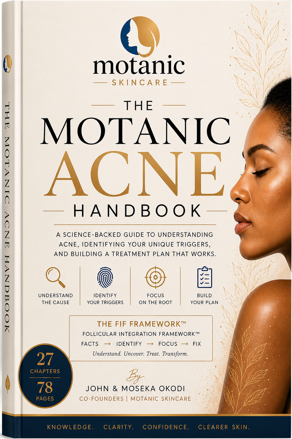 The Motanic Acne Handbook cover